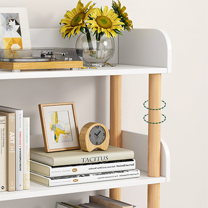 Open Back Standard Bookshelf Engineered Wood Bookcase for Study Room Clearhalo 'Bookcases' 'furn' 'furn_bookcases' 'Furniture' 'Office Furniture' 7053777