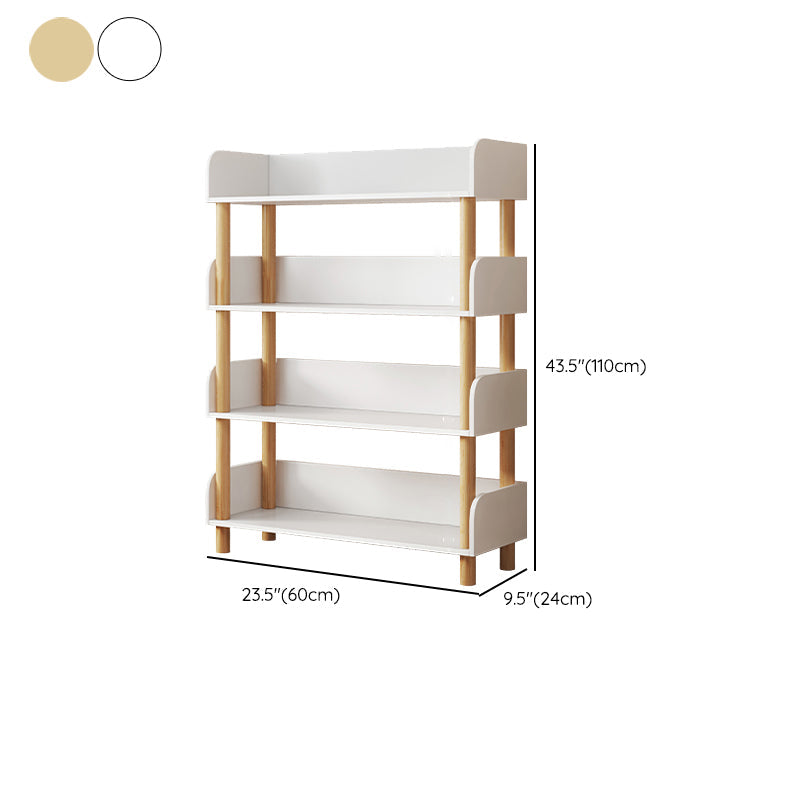Open Back Standard Bookshelf Engineered Wood Bookcase for Study Room Clearhalo 'Bookcases' 'furn' 'furn_bookcases' 'Furniture' 'Office Furniture' 7053797