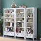 Modern Closed Back Standard Bookshelf Wooden Bookcase with Shelves for Study Room Clearhalo 'Bookcases' 'furn' 'furn_bookcases' 'Furniture' 'Office Furniture' 7053848