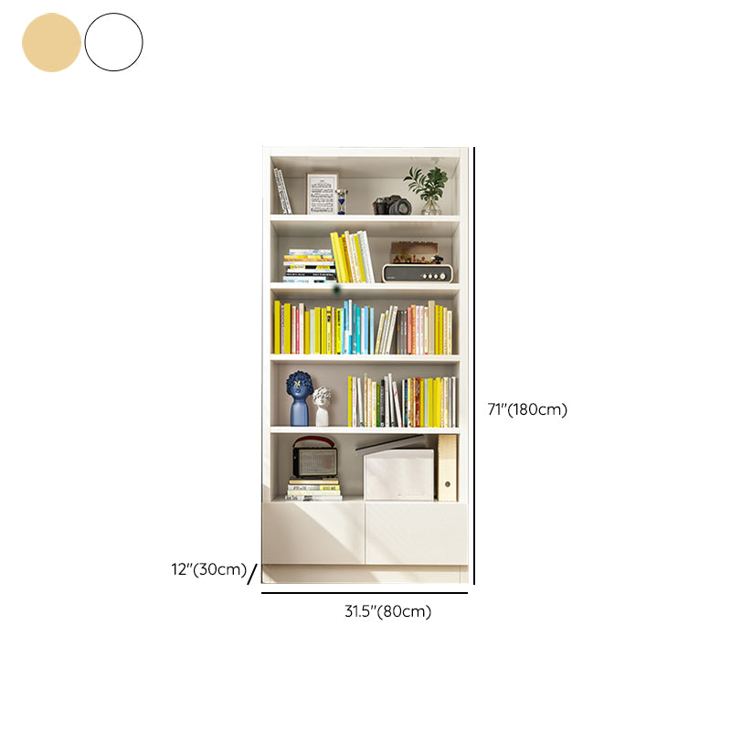 Bibliothèque standard à l'arrière fermé Scandinave Biber en bois d'ingénierie