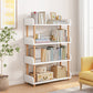 Scandinavische standaard boekenplank Open Back Engineered Wood Bookcast