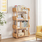 Scandinavische standaard boekenplank Open Back Engineered Wood Bookcast