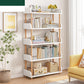 Scandinavische standaard boekenplank Open Back Engineered Wood Bookcast