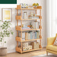 Scandinavische standaard boekenplank Open Back Engineered Wood Bookcast