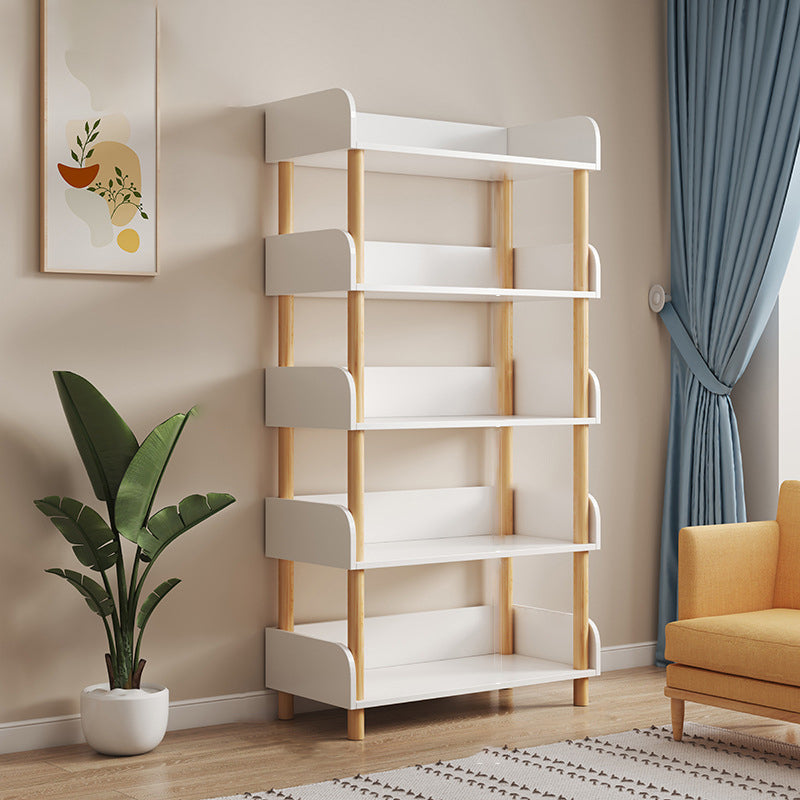 Scandinavische standaard boekenplank Open Back Engineered Wood Bookcast
