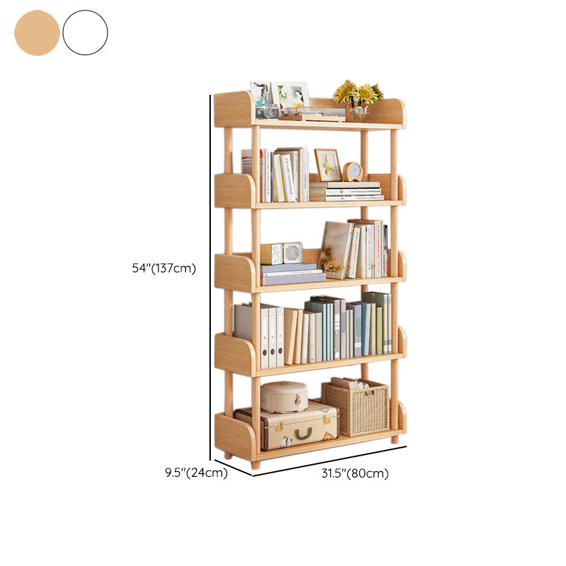 Scandinavische standaard boekenplank Open Back Engineered Wood Bookcast
