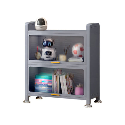 Libreria glam standard di libreria chiusa in metallo con armadi