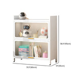 Libreria glam standard di libreria chiusa in metallo con armadi