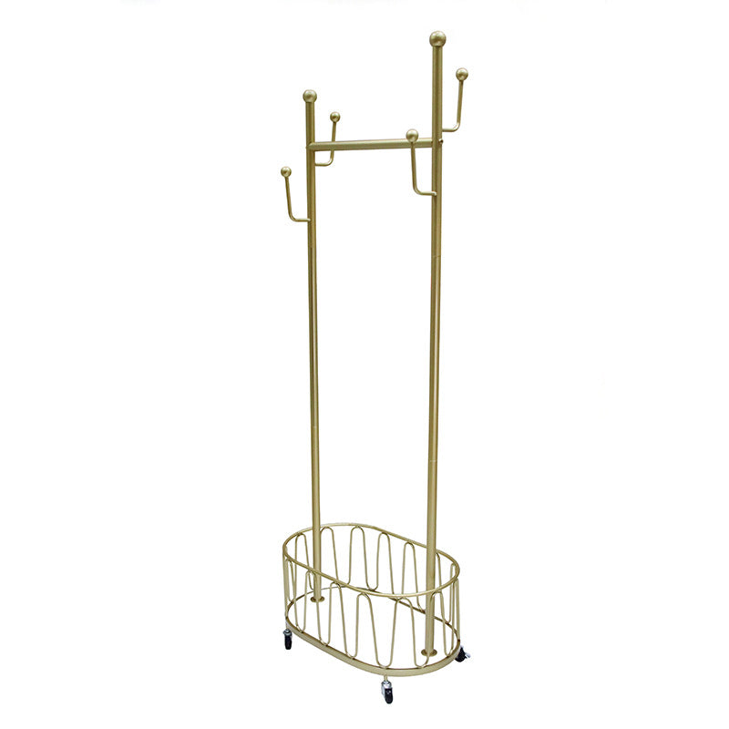 Luxueux cintre de vêtements de rangement de rangement de rangement de rangement avec bouts