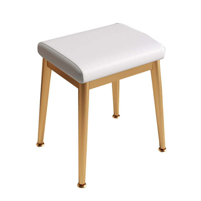 Fabric Standard Stool Modern Style Simple Household Rectangular Stool Clearhalo 'furn' 'furn_ottomans_poufs' 'Furniture' 'Living Room Furniture' 'Ottomans & Poufs' 'ottomans_poufs' 7055591