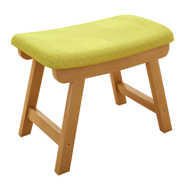 Cotton Standard Stool Modern Style Simple Household Rectangular Stool ...