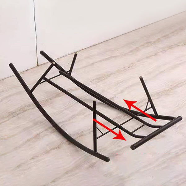 Chaise à bascule moderne en plein air roking chaise à bascule pour loisir