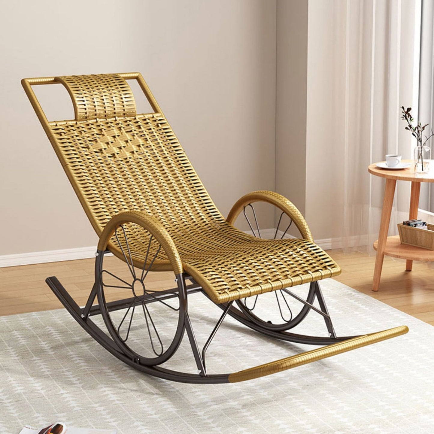 Chaise à bascule de style contemporain Roking Rocking Chair pour loisir
