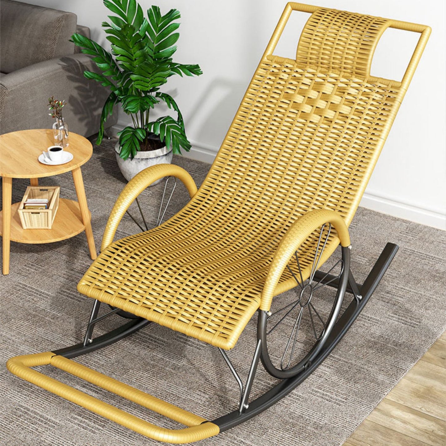Chaise à bascule de style contemporain Roking Rocking Chair pour loisir