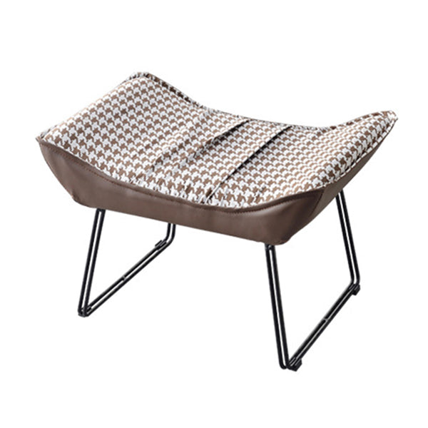 Plante à bascule de style contemporain chaise à bascule intérieure avec ottoman