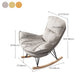 Indoor Leisure Lazy Sofa Chair Modern Style Upholstered Rocking Chair Clearhalo 'Chairs & Seating' 'furn' 'furn_rocking_chairs' 'Furniture' 'Living Room Furniture' 'Rocking Chairs' 'rocking_chairs' 7055789