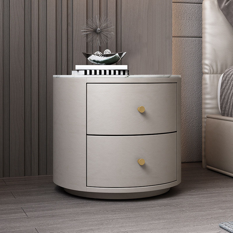 Modern bed nachtkastjes laden inclusief stenen nachttafel voor slaapkamer