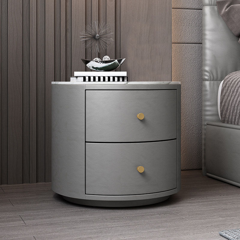 Modern bed nachtkastjes laden inclusief stenen nachttafel voor slaapkamer