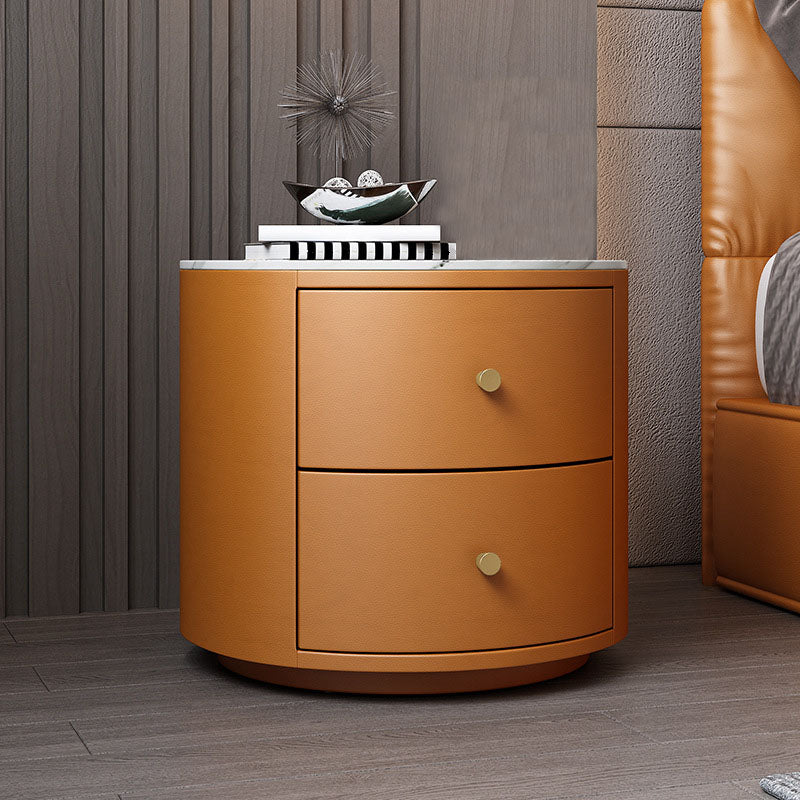 Modern bed nachtkastjes laden inclusief stenen nachttafel voor slaapkamer