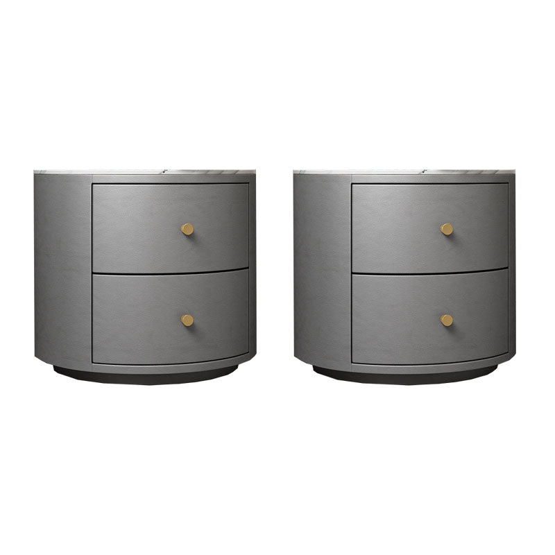 Modern bed nachtkastjes laden inclusief stenen nachttafel voor slaapkamer