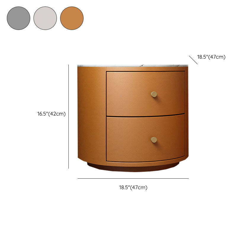 Modern bed nachtkastjes laden inclusief stenen nachttafel voor slaapkamer