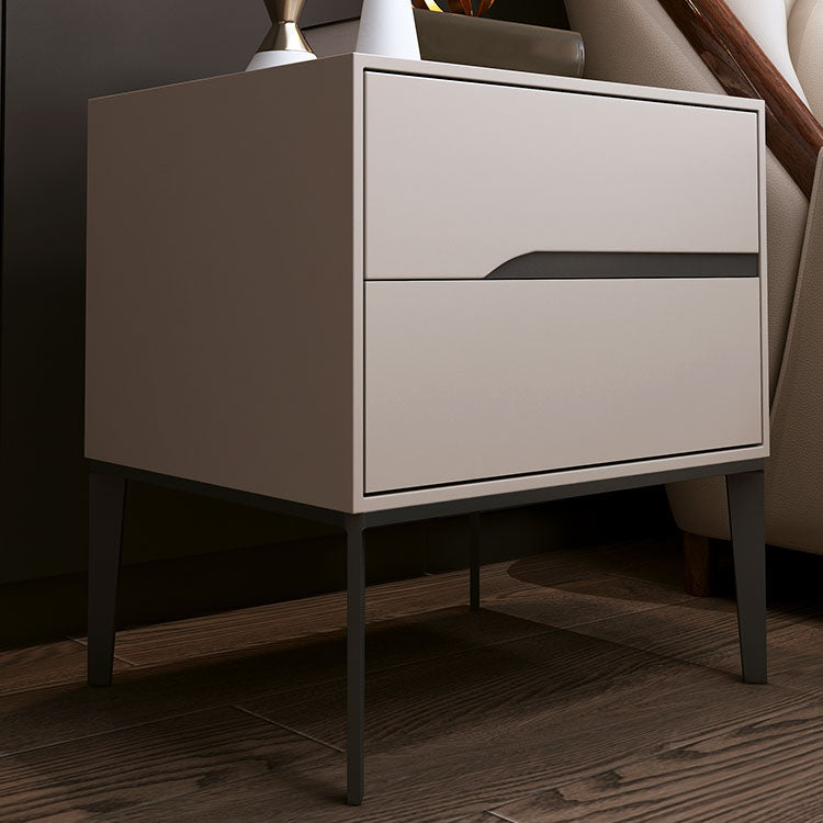 Wooden Accent Table Nightstand Modern Bedside Cabinet with Drawers Clearhalo 'Bedroom Furniture' 'furn' 'furn_night_stand' 'Furniture' 'night_stand' 'Nightstands' 7056495