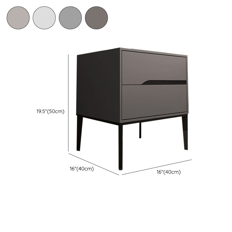 Wooden Accent Table Nightstand Modern Bedside Cabinet with Drawers Clearhalo 'Bedroom Furniture' 'furn' 'furn_night_stand' 'Furniture' 'night_stand' 'Nightstands' 7056511