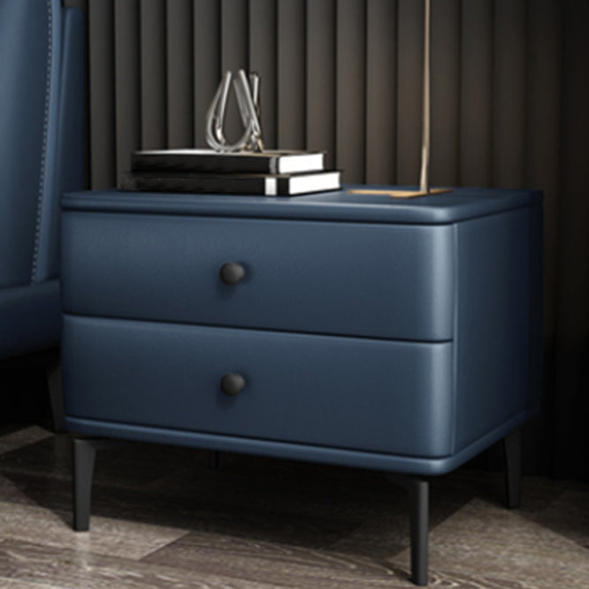 モダニズム2引き出しナイトテーブルウッドストレージベッドナイトスタンドホームのためのナイトスタンド