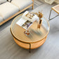 32" Wide Tropical Coffee Table Glass Storage Coffee Cocktail Table Clearhalo 'Coffee & Accent Tables' 'Coffee Tables' 'coffee_tables' 'furn' 'furn_coffee_tables' 'Furniture' 'Living Room Furniture' 7056920