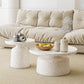 Pedestal Coffee Table Contemporary Tray Top Coffee Cocktail Table Clearhalo 'Coffee & Accent Tables' 'Coffee Tables' 'coffee_tables' 'furn' 'furn_coffee_tables' 'Furniture' 'Living Room Furniture' 7056923