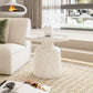 Pedestal Coffee Table Contemporary Tray Top Coffee Cocktail Table Clearhalo 'Coffee & Accent Tables' 'Coffee Tables' 'coffee_tables' 'furn' 'furn_coffee_tables' 'Furniture' 'Living Room Furniture' 7056931