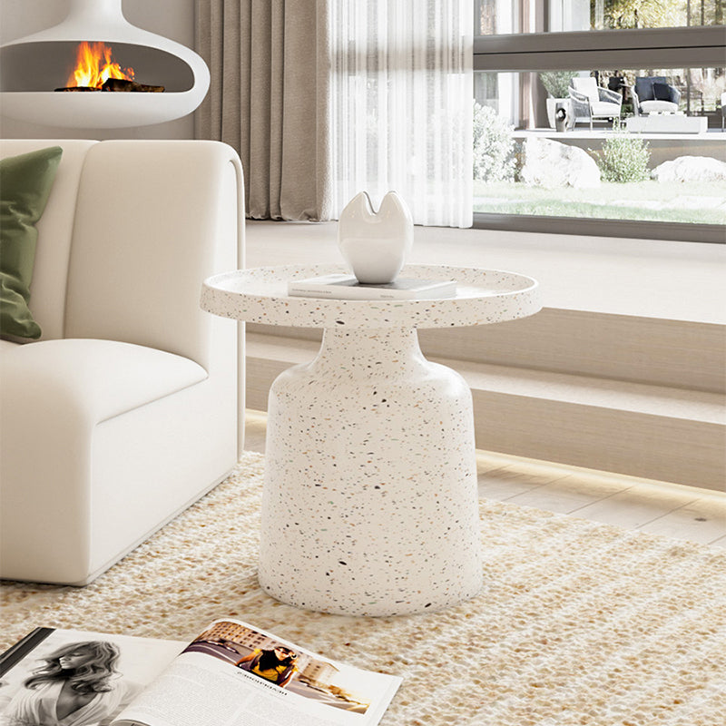 Pedestal Coffee Table Contemporary Tray Top Coffee Cocktail Table Clearhalo 'Coffee & Accent Tables' 'Coffee Tables' 'coffee_tables' 'furn' 'furn_coffee_tables' 'Furniture' 'Living Room Furniture' 7056931