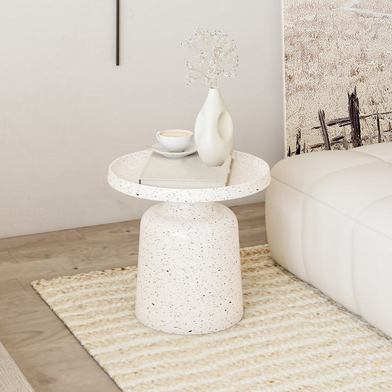 Pedestal Coffee Table Contemporary Tray Top Coffee Cocktail Table 20"L x 20"W x 18"H Clearhalo 'Coffee & Accent Tables' 'Coffee Tables' 'coffee_tables' 'furn' 'furn_coffee_tables' 'Furniture' 'Living Room Furniture' 7056935