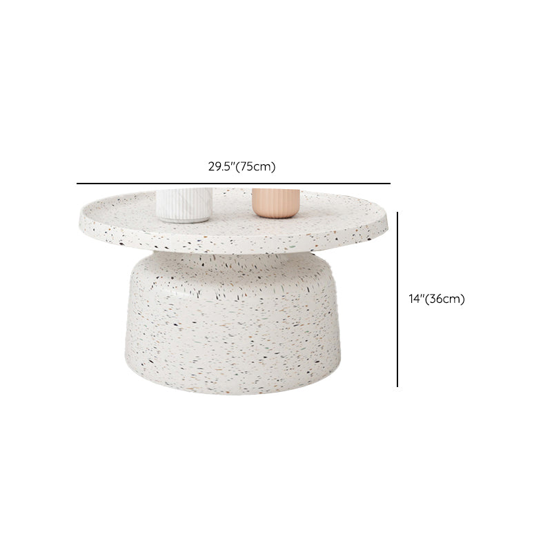 Pedestal Coffee Table Contemporary Tray Top Coffee Cocktail Table Clearhalo 'Coffee & Accent Tables' 'Coffee Tables' 'coffee_tables' 'furn' 'furn_coffee_tables' 'Furniture' 'Living Room Furniture' 7056937
