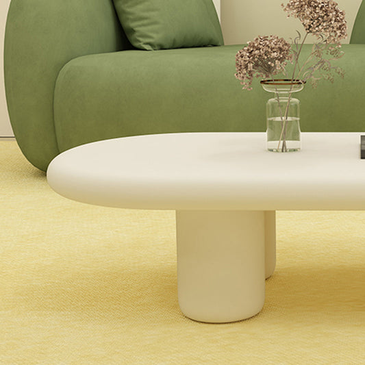 Contemporary Coffee Table 4 Legs Single Coffee Cocktail Table Clearhalo 'Coffee & Accent Tables' 'Coffee Tables' 'coffee_tables' 'furn' 'furn_coffee_tables' 'Furniture' 'Living Room Furniture' 7056947