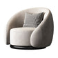 Contemporary 33.07" Wide Pillow Back Chair Velvet Sloped Arm Chair in Gray Clearhalo 'Accent Chairs' 'accent_chairs' 'Chairs & Seating' 'furn' 'furn_accent_chairs' 'Furniture' 'Living Room Furniture' 7056972