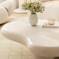 White 4 Legs Coffee Table Contemporary Geometric Wood Cocktail Table Clearhalo 'Coffee & Accent Tables' 'Coffee Tables' 'coffee_tables' 'furn' 'furn_coffee_tables' 'Furniture' 'Living Room Furniture' 7057063
