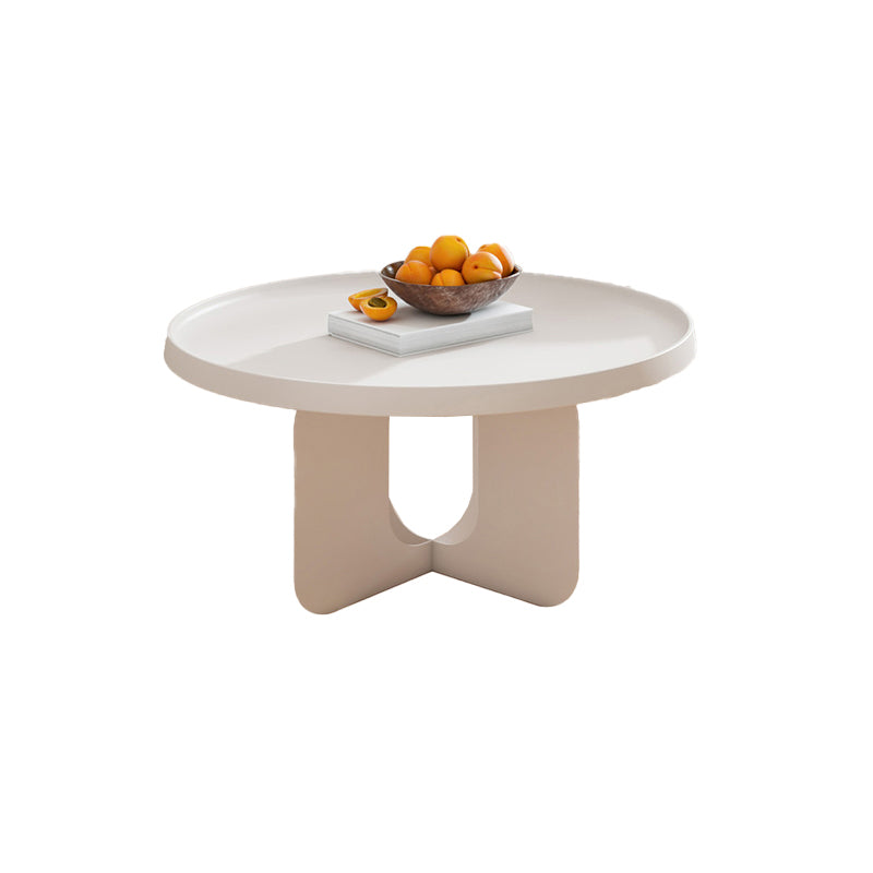 Tavolino astratto di caffè moderno tavolo da cocktail top vassoio in metallo