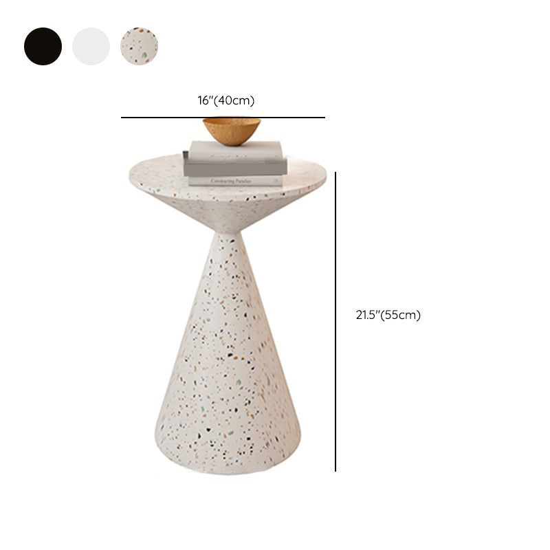 Salontafel op voetstuk Eigentijdse metalen koffiecocktailtafel