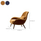 Contemporary Solid Color Velvet Arm Chair 4 Legs Flared Arms Chair Clearhalo 'Accent Chairs' 'accent_chairs' 'Chairs & Seating' 'furn' 'furn_accent_chairs' 'Furniture' 'Living Room Furniture' 7057316