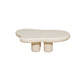 4 Legs Coffee Table Geometric Wood Coffee Coffee or End Table
