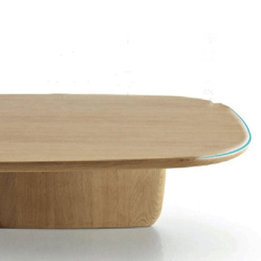 Abstract Coffee Table Modern Solid Wood Coffee Cocktail Table Clearhalo 'Coffee & Accent Tables' 'Coffee Tables' 'coffee_tables' 'furn' 'furn_coffee_tables' 'Furniture' 'Living Room Furniture' 7057475