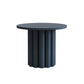 Pedestal Round Coffee Table Set Modern Minimalist Cocktail Table 20"L x 20"W x 16"H Blue Clearhalo 'Coffee & Accent Tables' 'Coffee Tables' 'coffee_tables' 'furn' 'furn_coffee_tables' 'Furniture' 'Living Room Furniture' 7057580