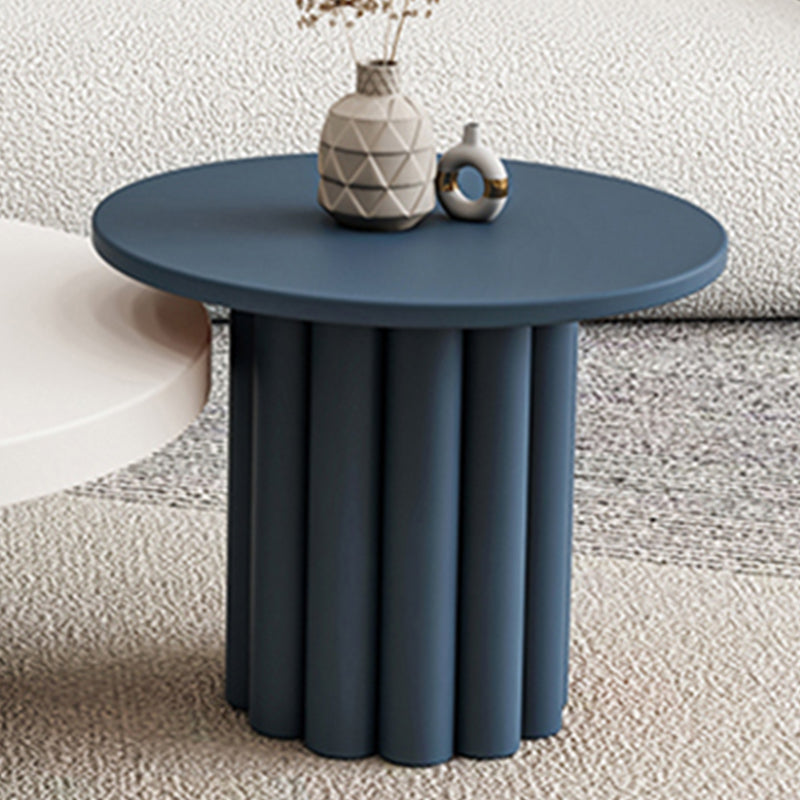 Pedestal Round Coffee Table Set Modern Minimalist Cocktail Table Clearhalo 'Coffee & Accent Tables' 'Coffee Tables' 'coffee_tables' 'furn' 'furn_coffee_tables' 'Furniture' 'Living Room Furniture' 7057585
