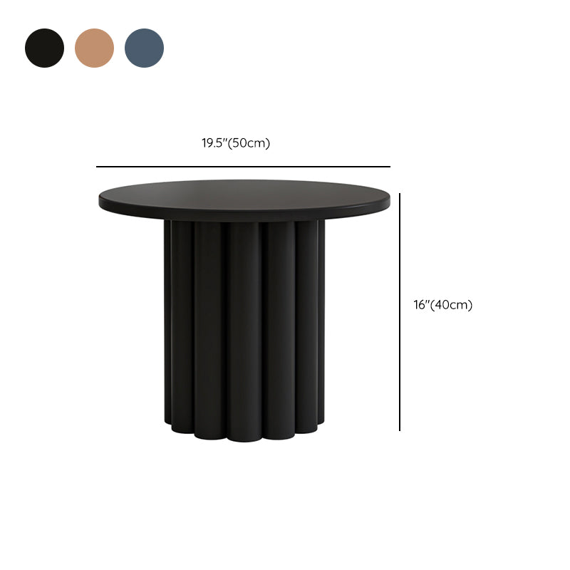 Pedestal Round Coffee Table Set Modern Minimalist Cocktail Table Clearhalo 'Coffee & Accent Tables' 'Coffee Tables' 'coffee_tables' 'furn' 'furn_coffee_tables' 'Furniture' 'Living Room Furniture' 7057594