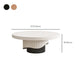 Pedestal Round Coffee Table Set Modern Minimalist Cocktail Table Clearhalo 'Coffee & Accent Tables' 'Coffee Tables' 'coffee_tables' 'furn' 'furn_coffee_tables' 'Furniture' 'Living Room Furniture' 7057595