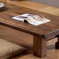 Zeitgenössischer Couchtisch aus Massivholz mit 4 Beinen, Kaffee- und Cocktailtisch