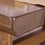 Contemporary Solid Wood Coffee Table 4 Legs Coffee Cocktail Table