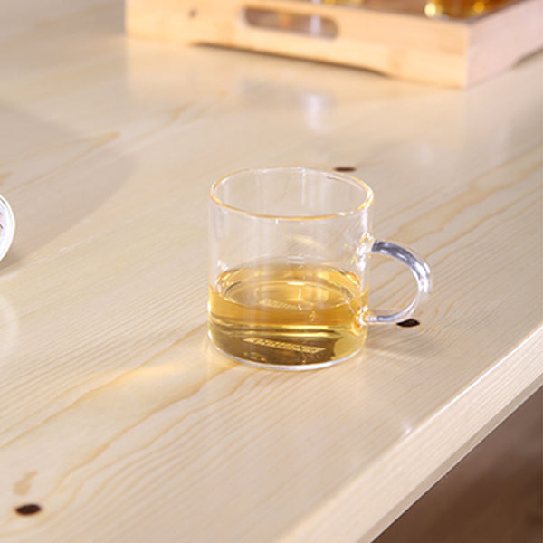 Zeitgenössischer Couchtisch aus Massivholz mit 4 Beinen, Kaffee- und Cocktailtisch