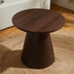 Contemporary Coffee Table Solid Wood Pedestal Coffee Cocktail Table Dark Walnut Clearhalo 'Coffee & Accent Tables' 'Coffee Tables' 'coffee_tables' 'furn' 'furn_coffee_tables' 'Furniture' 'Living Room Furniture' 7057967
